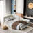 Jivko Upholstered Daybed with Headboard and Armrest-2126597117-2126597116