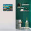  «Twilight At The Seaside» par Doron David, art mural sur toile, 26 po x 18 po