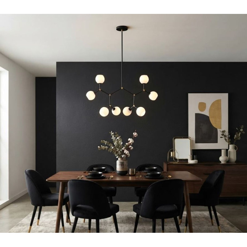 Luminaire suspendu en verre Mandarin