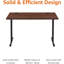 MDF Steel Writing Desk
