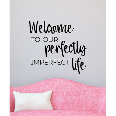 Text & Numbers Wall Decal