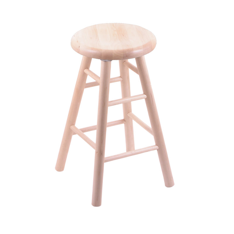 30" Swivel Bar Stool, Natural Maple, Counter Stool (24” Seat Height)