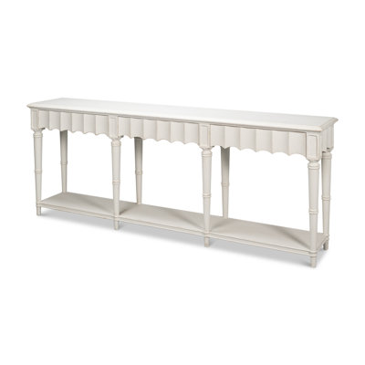 Chantal 93'' W Solid Wood Console Table