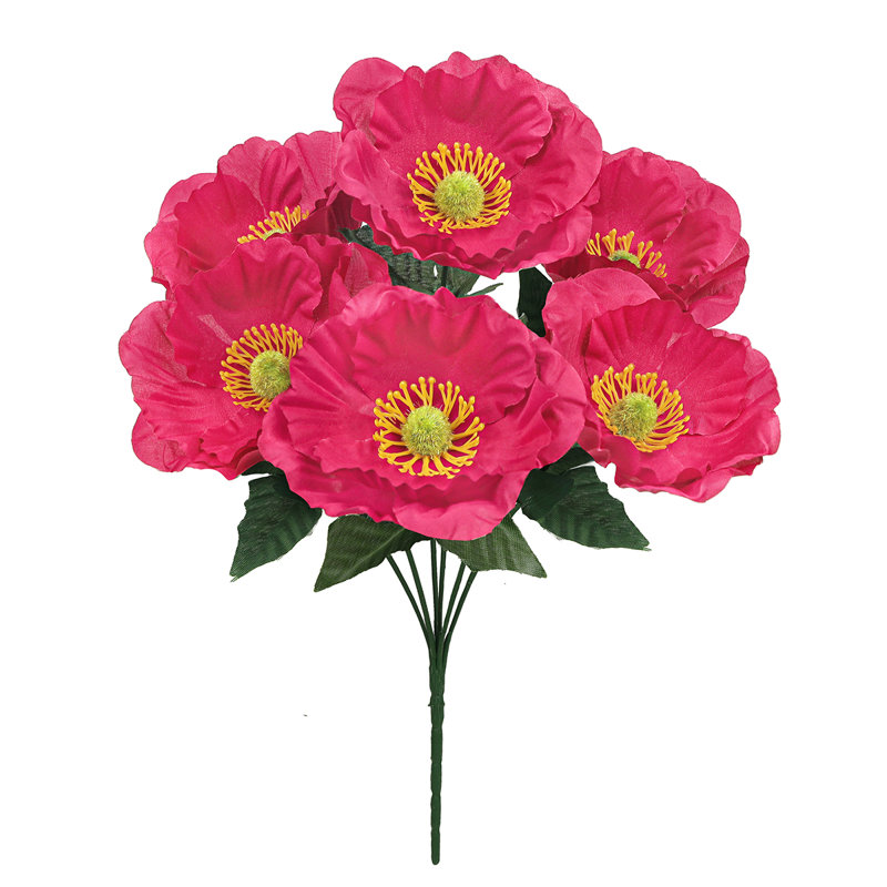 Buisson de pavot artificiel, Rose millennial