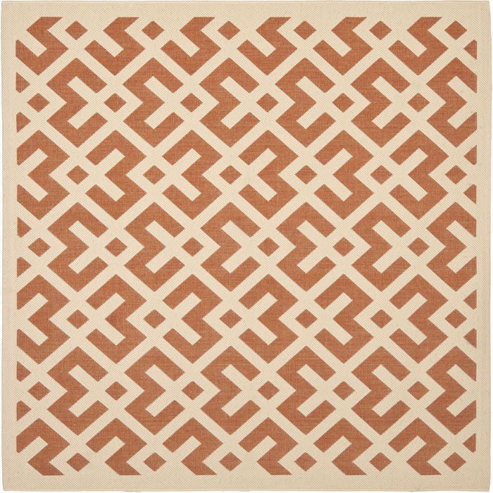 Tapis intérieur / extérieur Arneshia, Carré 4 pi