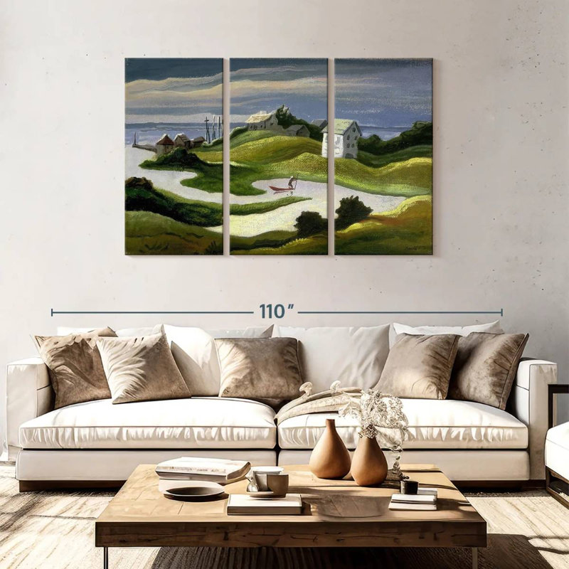 Rorry Chilmark Landscape, 48" H x 74" W