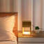 Lampe de table en bois 10,11 po H