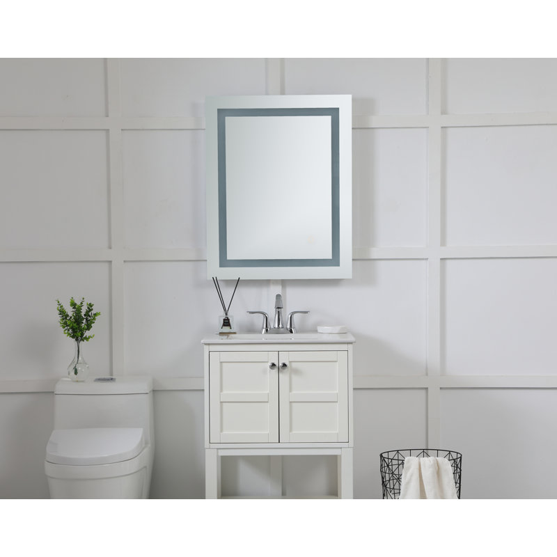 Kanaya Flat Wall Mirror, 24" W x 30" H