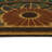 Amoura Geometric Tiled Medallion Recycled Rubber All Weather Non-Slip Outdoor Slice Door Mat-1830335044