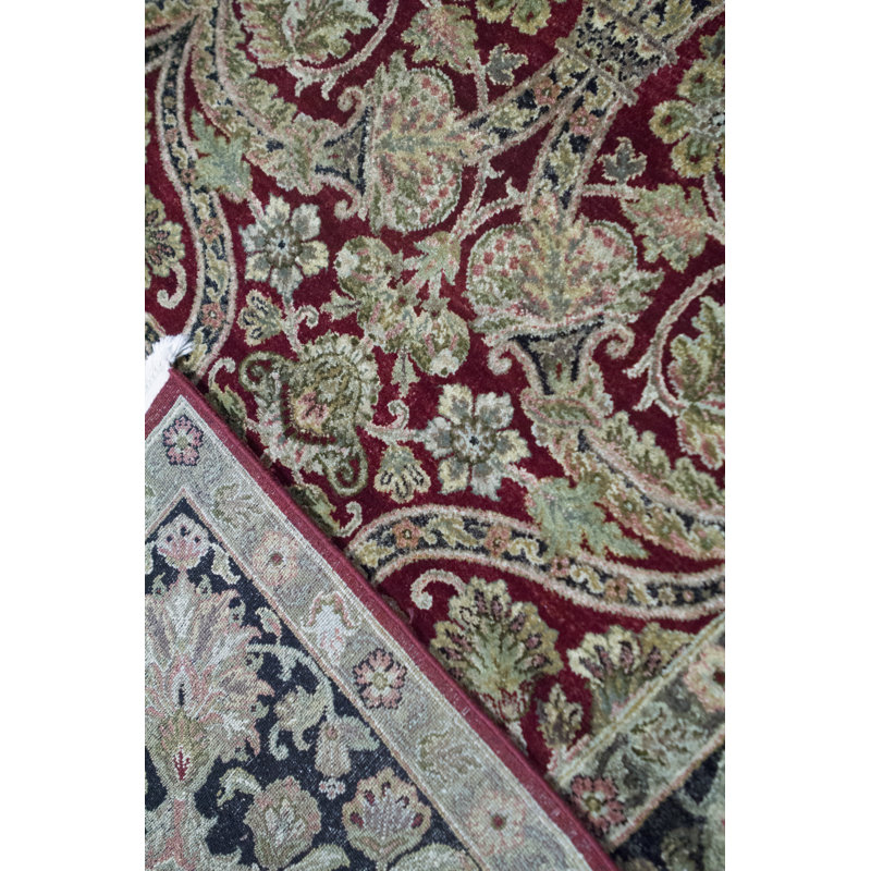 Agra Wool Oriental Area Rug, Rectangle 8' x 9'9"