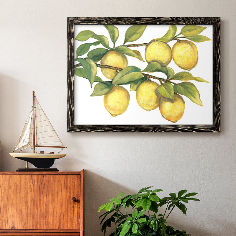 «Ripe For Picks II», peinture sur toile encadrée, H 14 po x l 20 po x P 1,5 po, Noir