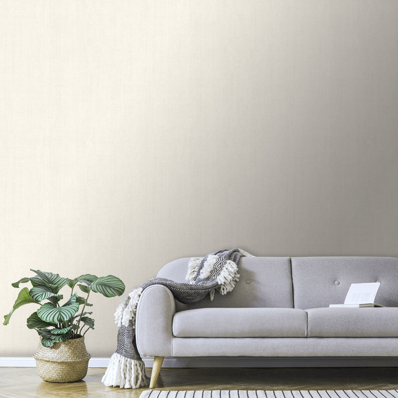 Papier peint texturé Allure, Blanc