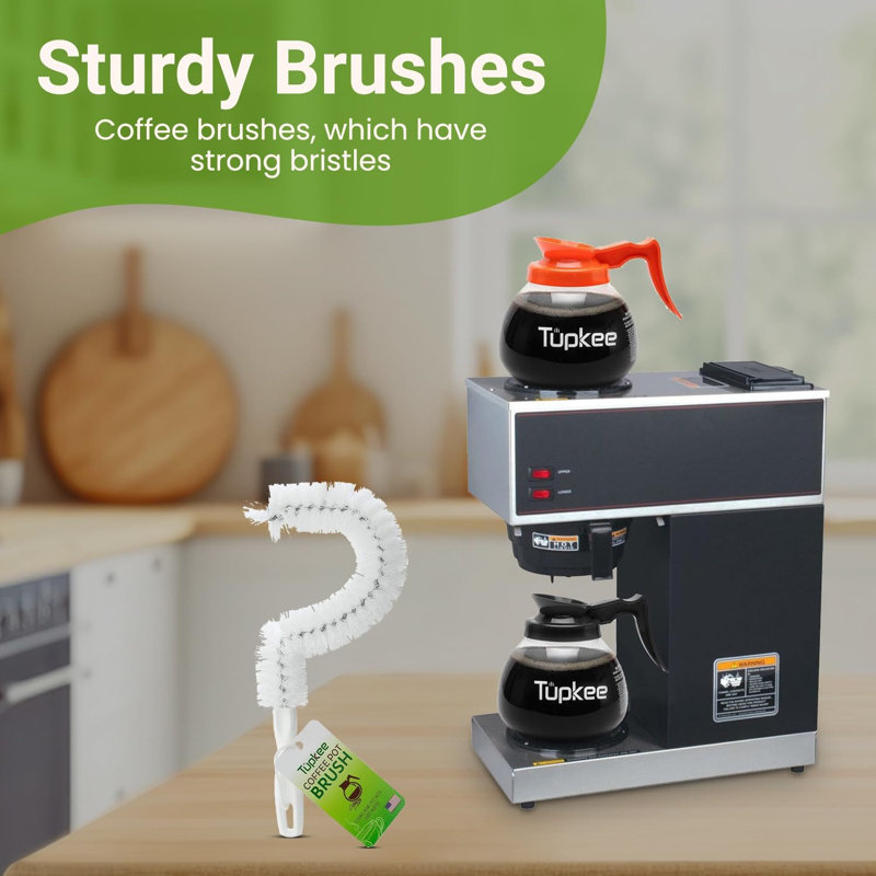 Brosse de nettoyage pour cafetière