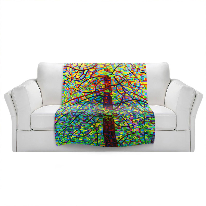  Couverture kaléidoscope, 51 po x 60 po