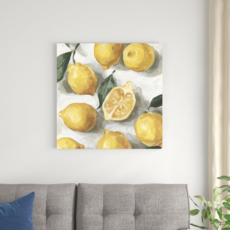 Citrons frais I, H 30 po x l 30 po
