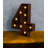 Number 12" LED Marquee Sign