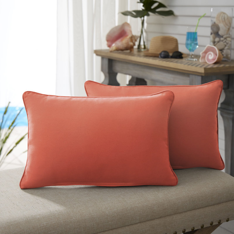 Outdoor Throw Pillow, 12" x 18"