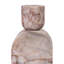 Marble White Brown Foundation Candle Holder