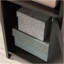 Bureau, finition brune