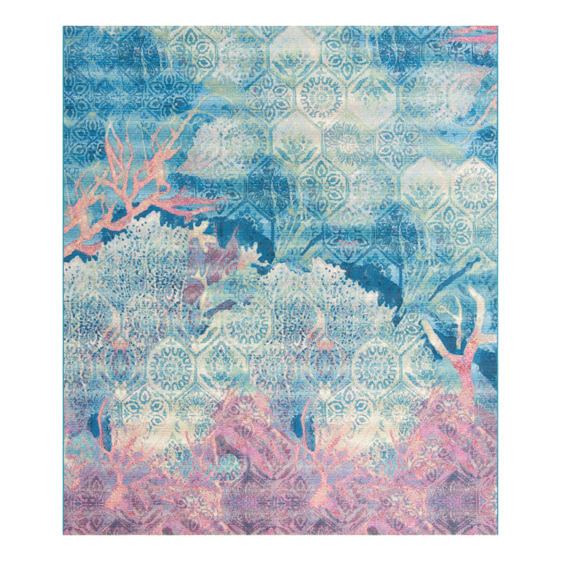 Multi Edgartown Indoor/Outdoor Modern Rug, Rectangle 10' x 12'