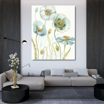 «Red Barrel Studio® Audit», art sur toile tendue par Lisa Gallery, My My Greenhouse Flowers VII