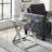 Yan Glass Top End Table