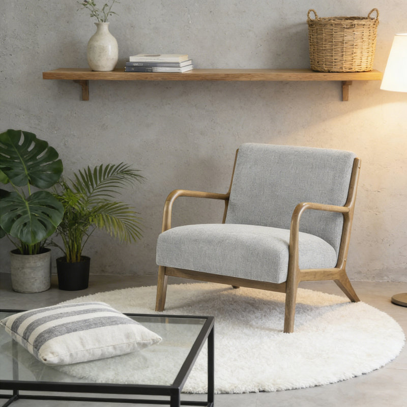 Lounge Chair, Gray