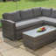 Blaisdell Large Rattan Corner Group