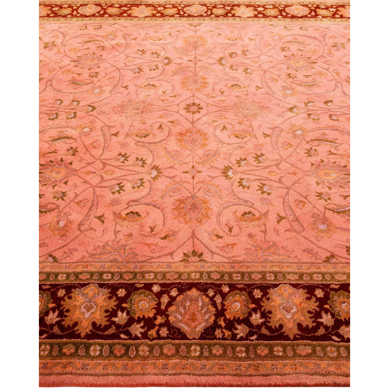 Fine Vibrance One-of-a-Kind 6' 3" X 9' 4" Hand Knotted Area Rug