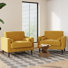 Iliana 34.6'' Wide Square Arm Tufted Club Chair with 2 Pillows