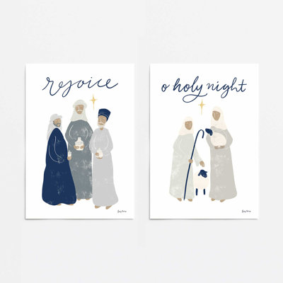Bethlehem's Glow II, ensemble de 2 reproductions d'art