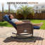 Chaise berçante inclinable avec dossier et repose-pieds Arcturus-364302593-364302594