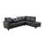Black Faux Leather