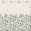 Julie Feels Home Glitter/Shimmer Tilia Trees and Plain Twinwall Design 4-panel Wall Mural-2101264853