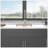 Durable White Granite Composite Workstation Undermount Kitchen Sink with Accessories for Efficient Cleaning and Space Utilization-116521216