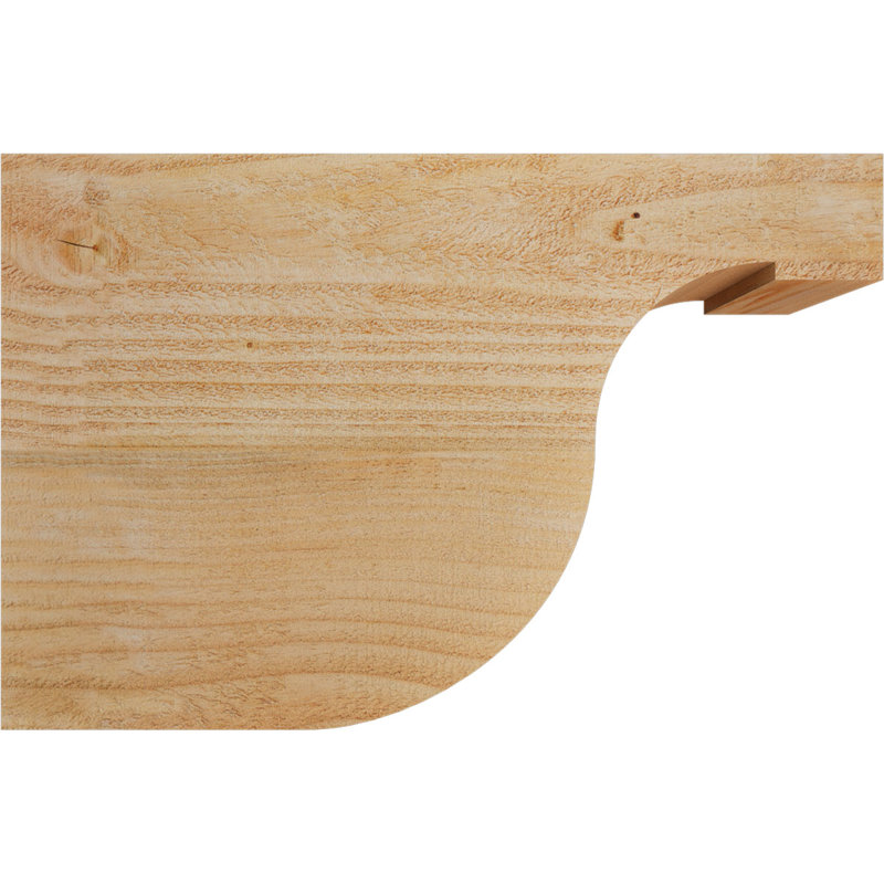 Queue de chevron Del Monte, Douglas, 12"H x 4"W x 18"L
