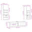 Unfinished Entertainment Centre for TVs up to 28" with Fireplace Included-98523975