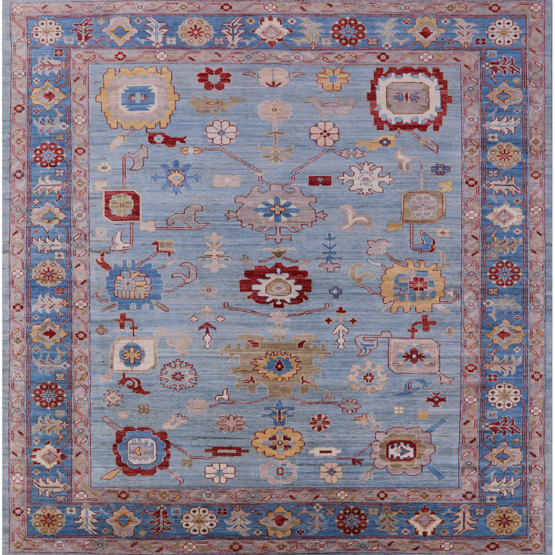 Tapis bleu Gavrilovic, Carré 3 pis