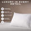 Snuggledown Scandi Rebound Pillow, Firm Support, 4 Pack