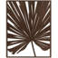 Décoration abstraite abstraite en forme de feuille de ventilateur Décoration murale abstraite moderne Décoration murale en métal-124839583-124839579