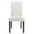Upholstered Dining Chairs Set of 6, Button Tufted Parsons Dining Chair, Kitchen Chairs with Solid Wood Legs, Wood Accent Chair with High Back-61110245