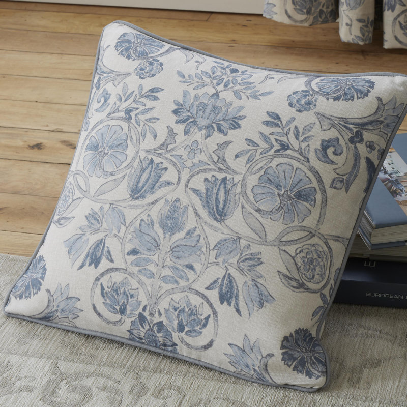 Averie Floral Square Cushion, Cushion Cover Only - No Insert