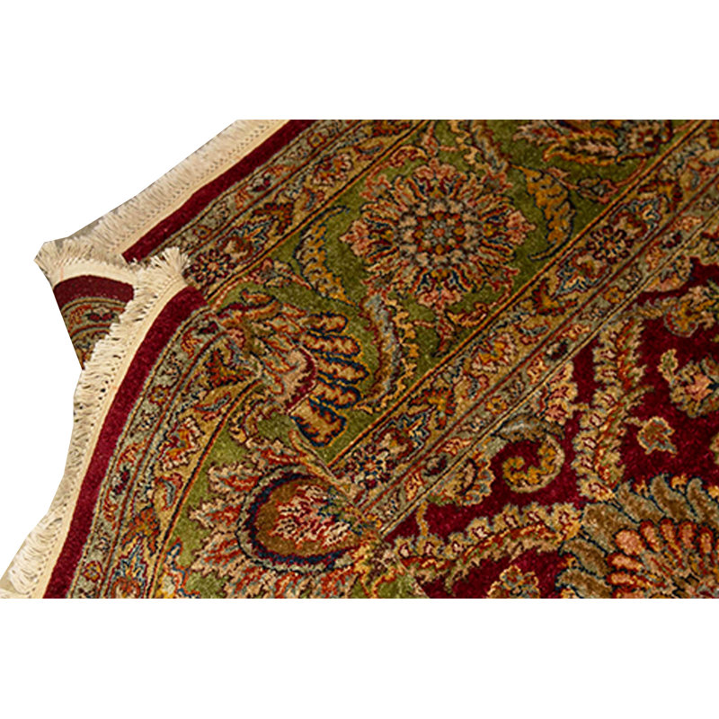 Wool Floral Area Rug