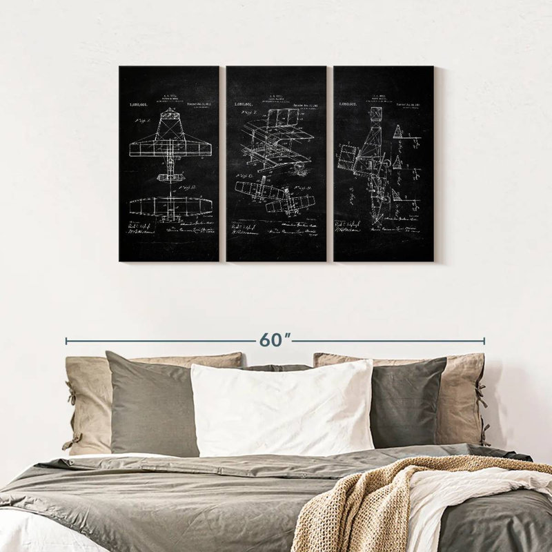 Reproduction d'art sur toile, H 45 po x l 28 po x P 1,25 po