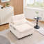 Fauteuil confortable pour petit appartement avec balcon et canapé-lit-1271085332