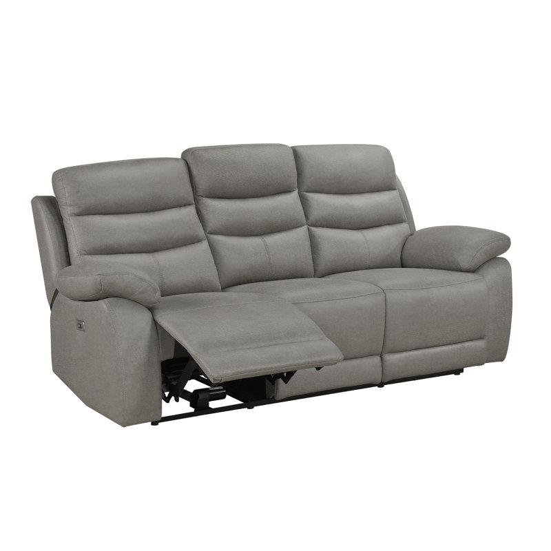 Canapé inclinable électrique Power, gris, Grey