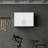 Danbury Storage Cabinet-Wall Cabinet, White