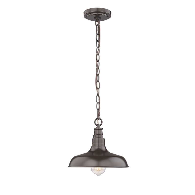 Filsaime Outdoor Hanging Lantern, Powder Coated Bronze