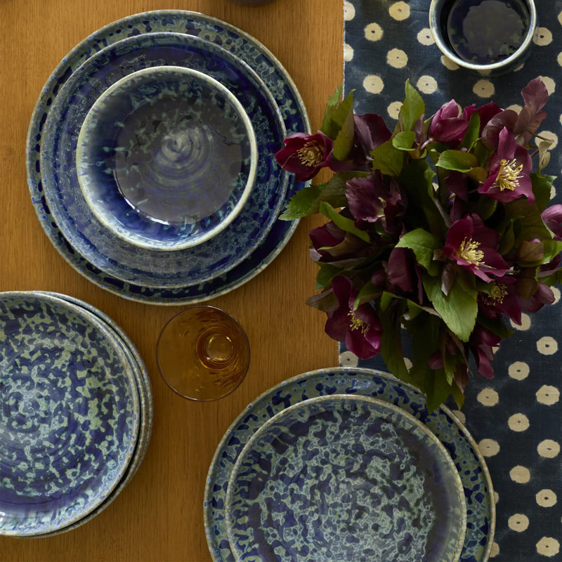 Hanami Stoneware Cereal Bowl, Blue