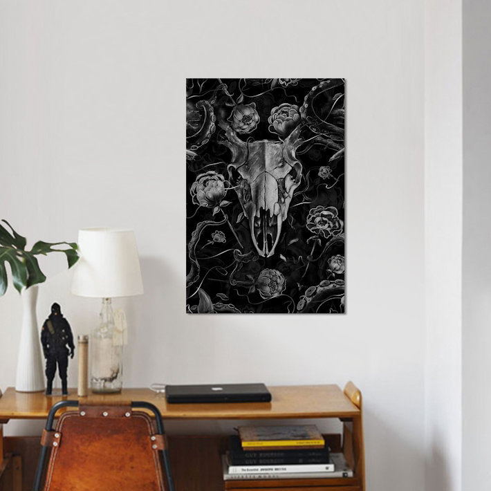 « tranquility », impression sur toile, H 40 po x l 26 po x P 1,5 po, Pas de tapis, Toile tendue